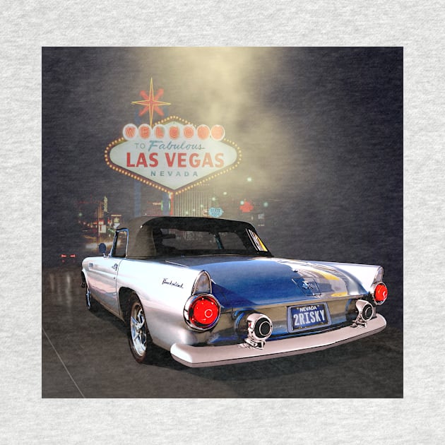 Las Vegas 1955 Thunderbird by Burtney